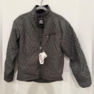 Men's Obermeyer Quilted Black Jacket